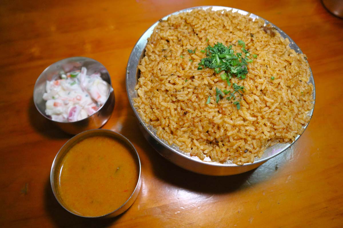 highest rated biryani - mutton biryani