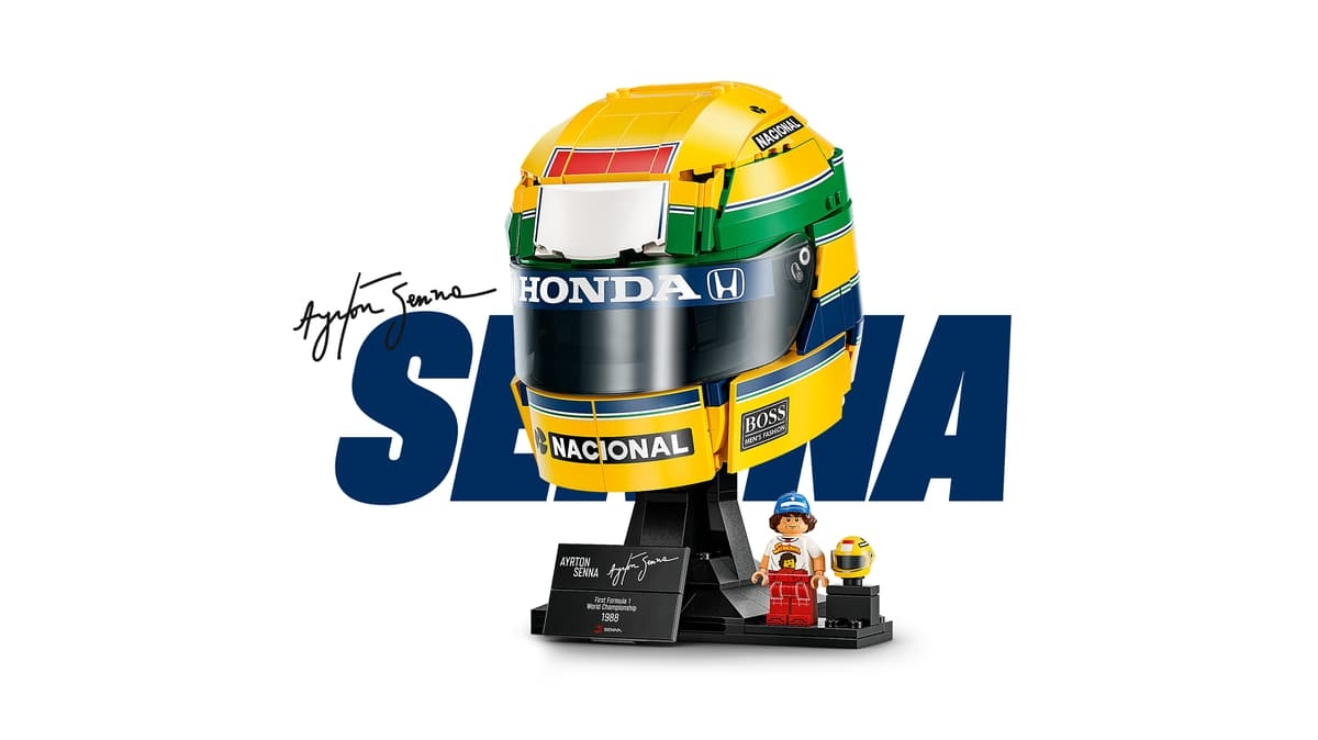 LEGOxF1 2026 - Ayrton Senna Helmet