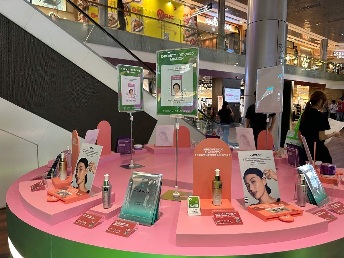Sephora x Olive Young K-Beauty Edit Pop-Up - slow-ageing station