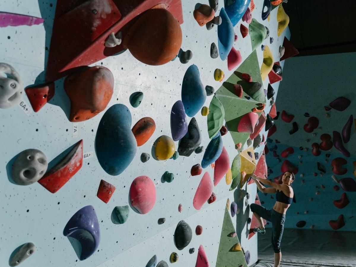 Things to do in Singapore during haze - Indoor rock climb wall