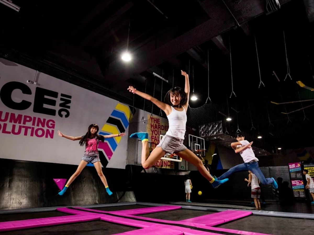 Things to do in Singapore during haze - Trampoline parks