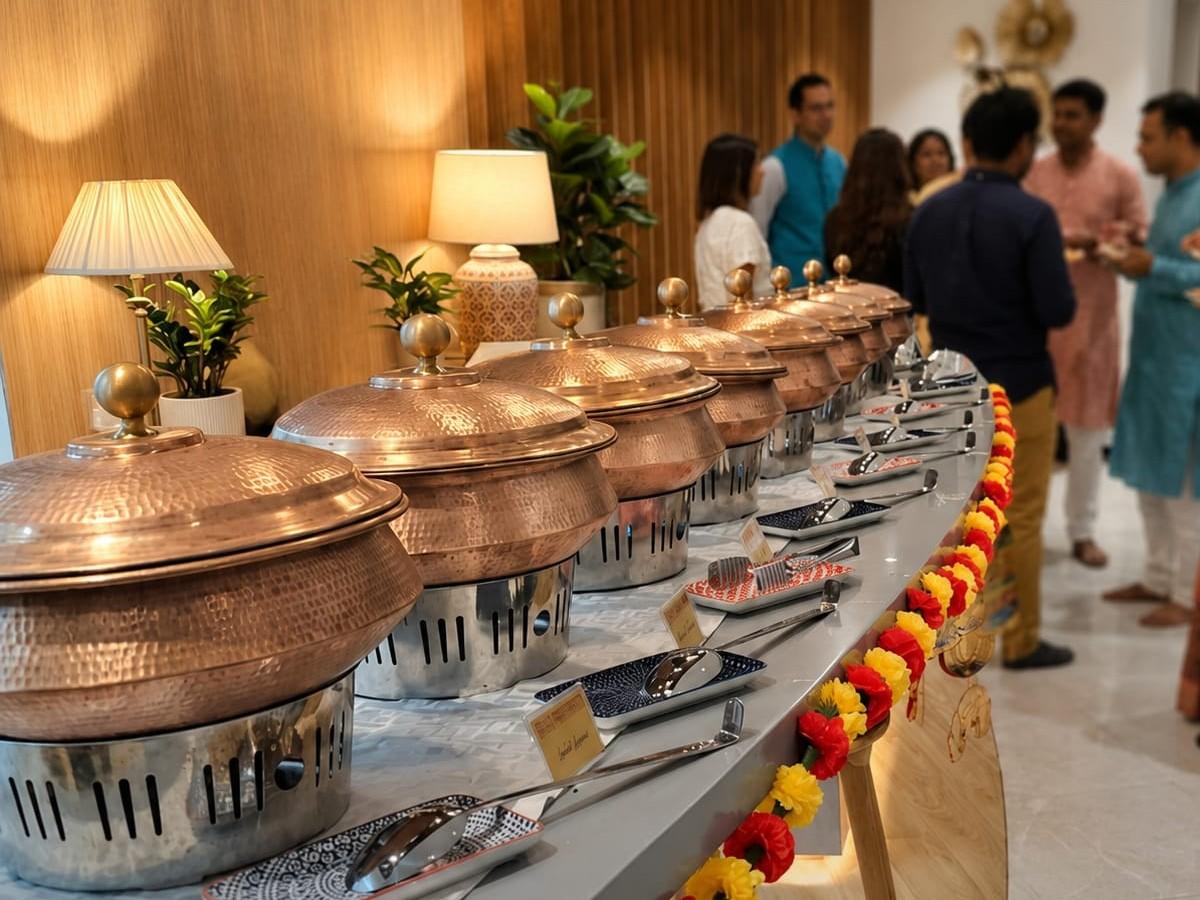 Vatan Se - Catering setup