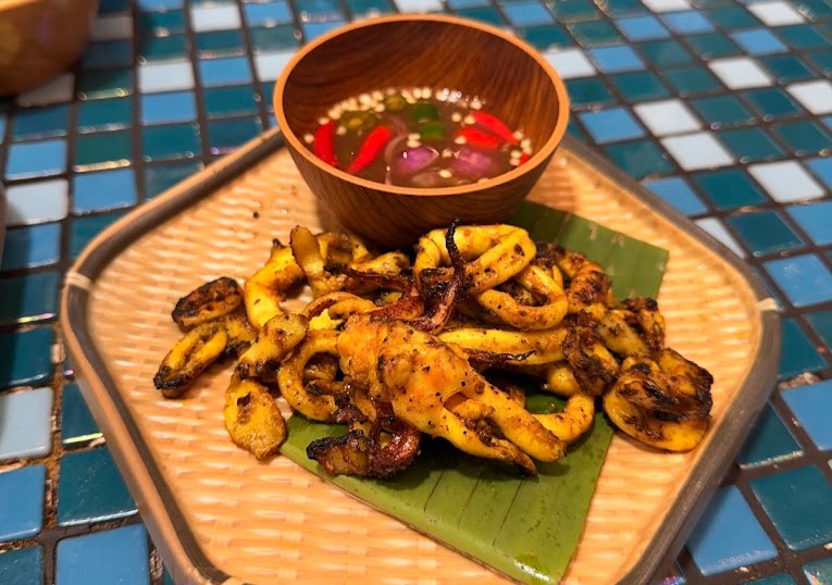Warisan Api Pop-up - Sotong Bakar