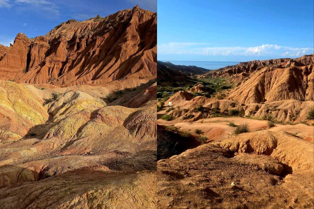 kyrgyzstan - canyons