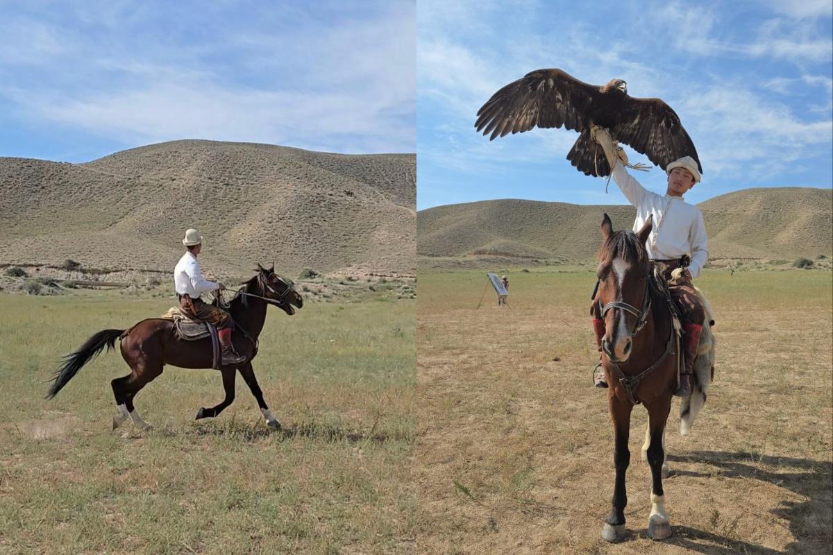 kyrgyzstan - falconry