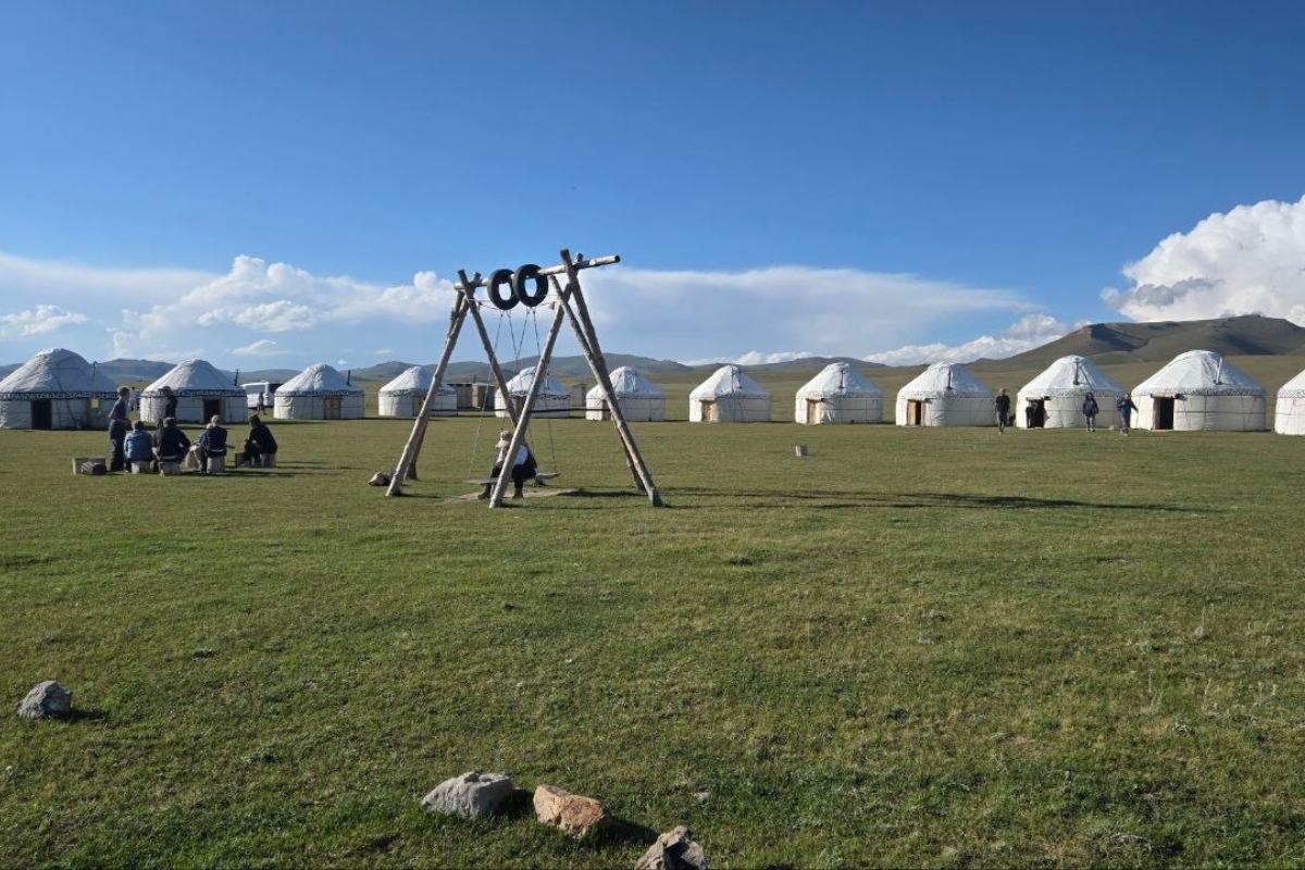 kyrgyzstan - yurts