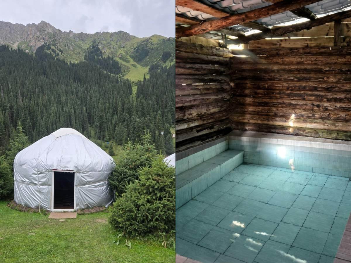 kyrgyzstan - yurt and thermal springs
