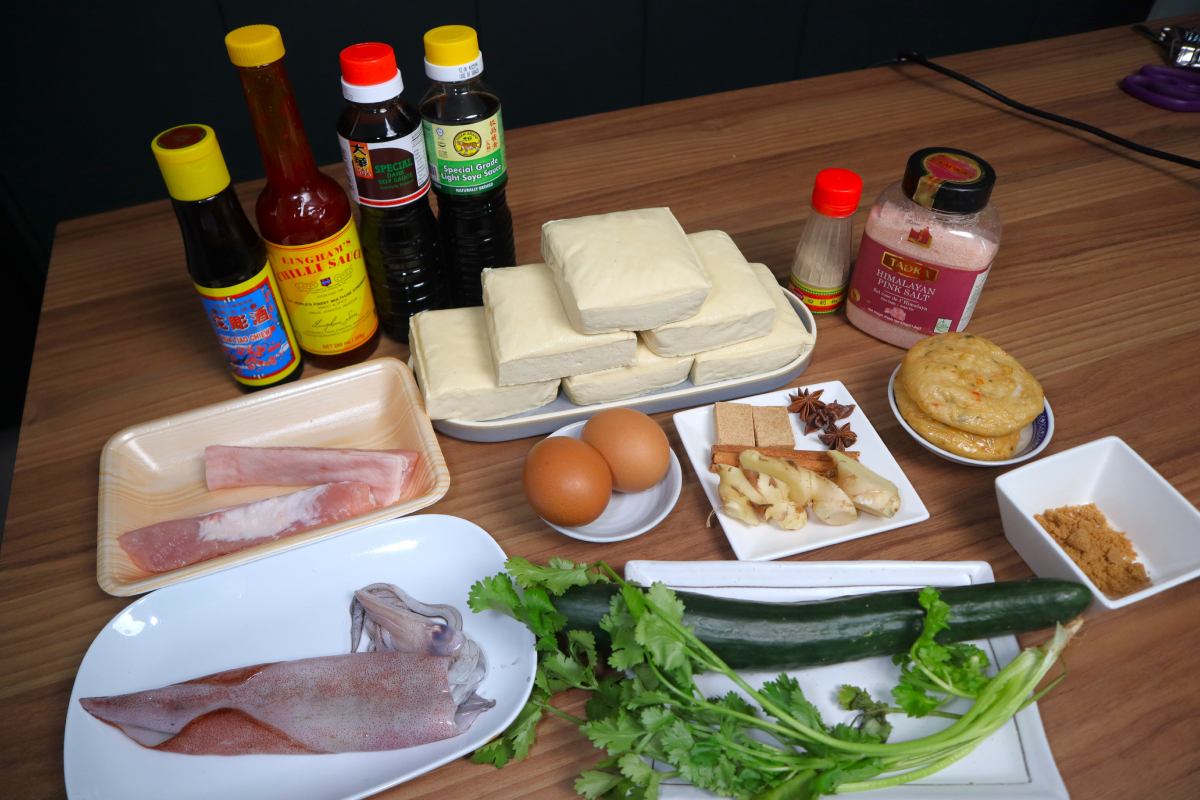 how to recreate - hau pau ingredients
