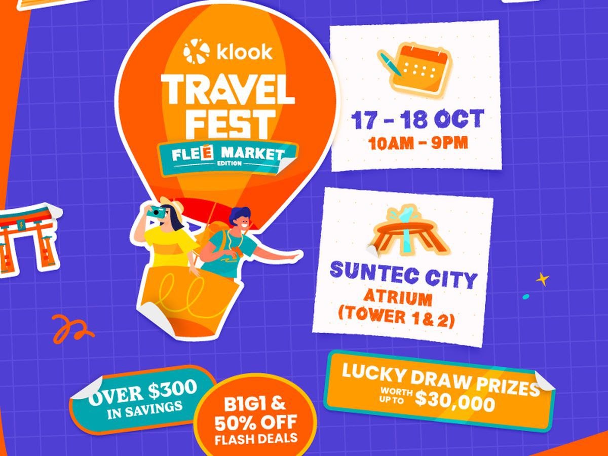 Klook Travel Fest 2026 - Infographic