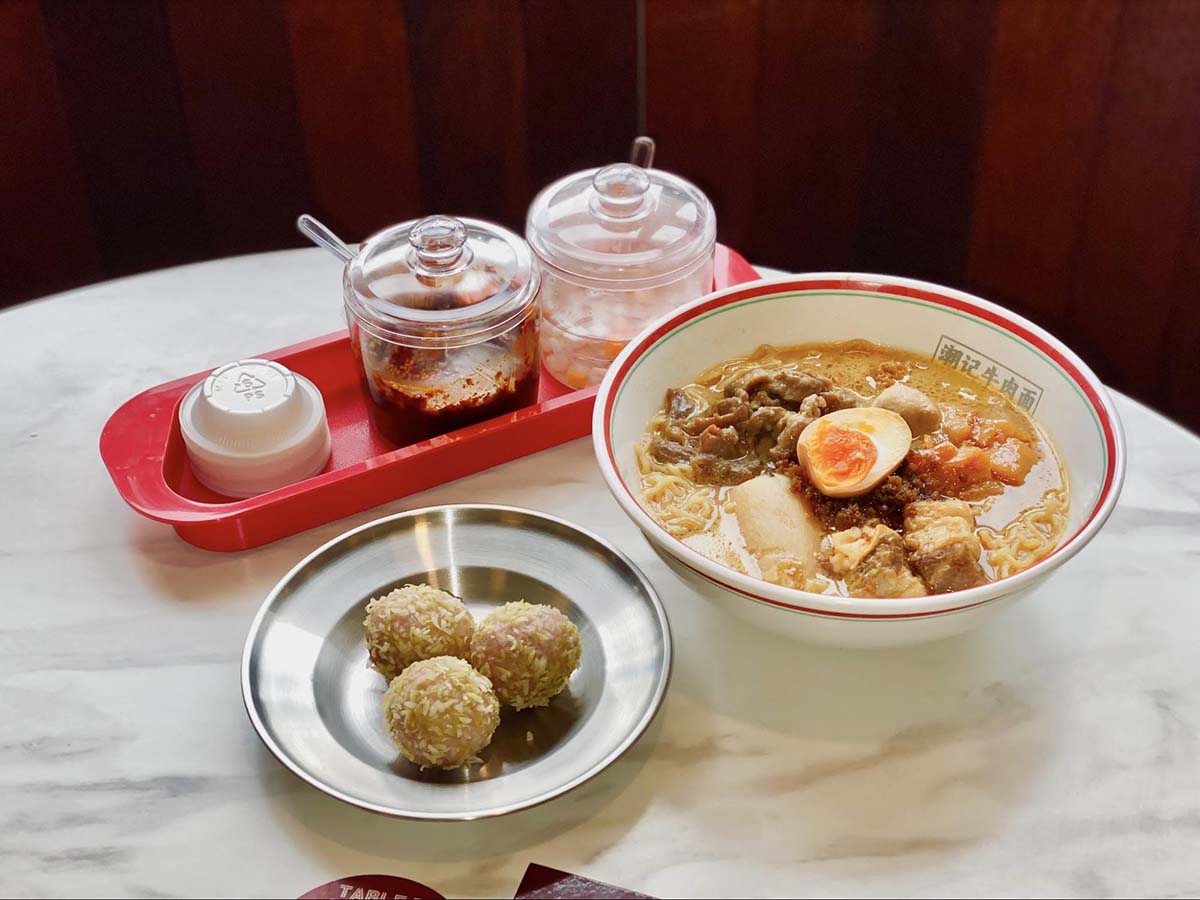 Teow Kee Beef Noodle - Dishes