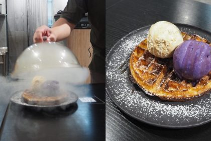 Burnt Cones - Smoked waffles