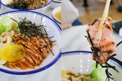 Photo of mentaiko salmon don