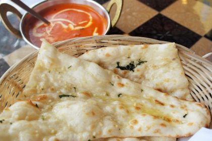 Amber Restaurant Garlic Naan