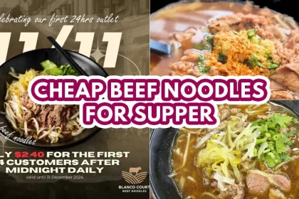 Blanco Court Beef Noodles promotion - featured image