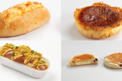 Collage of returning BreadTalk favourites