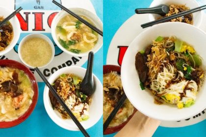 Collage Of A1 Handmade Ban Mian Noodles