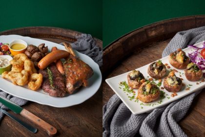 Collage of Hubs' menu items