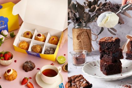 Collage of Humble Bakery's menu items