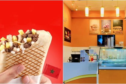 Collage Of Moroccan Taco And Cafe's Interior