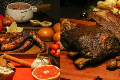 Collage Of Smokehse's Menu Offerings