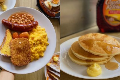 Collage Of The Breakfast Club Menu Items