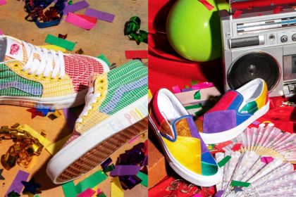 Collage Of Vans Pride Collection
