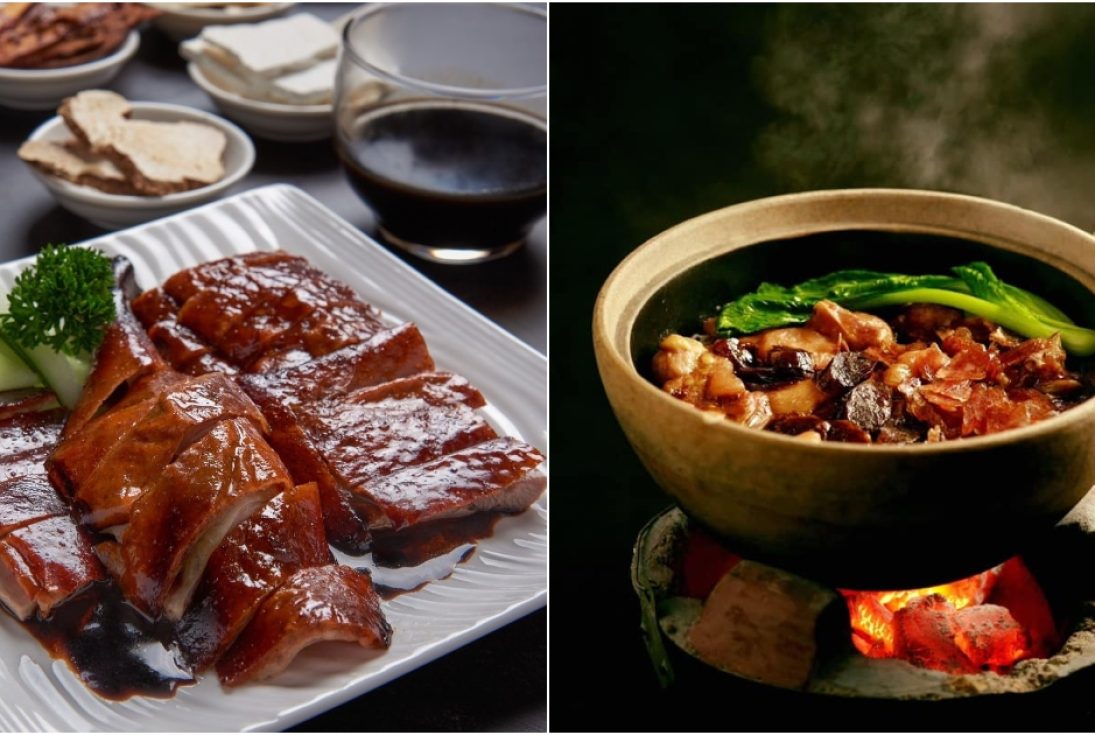 Collage Of Dishes From Dian Xiao Er And Geylang Claypot Rice