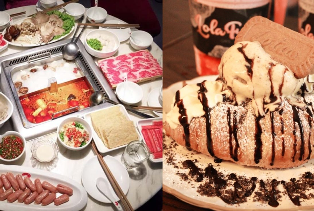 Collage of dishes