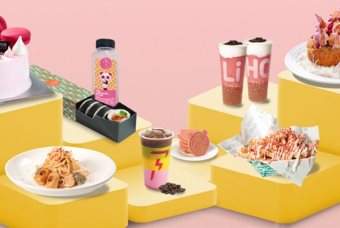 Collage of foodpanda