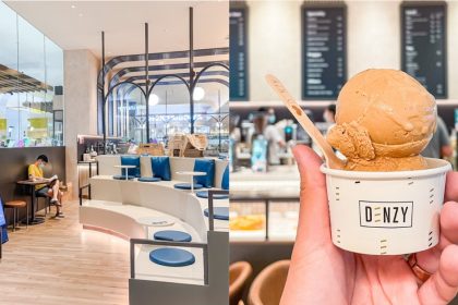 Collage Of Interior Of Huggs Collective And Gelato From Denzy