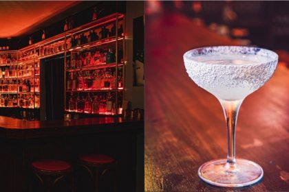 Collage Of Interior Of Roxy Bar And Jeanie Genie Drink