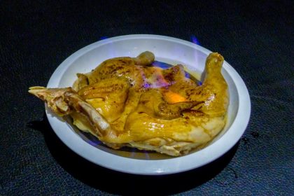 Dragon Bowl Flaming Chicken