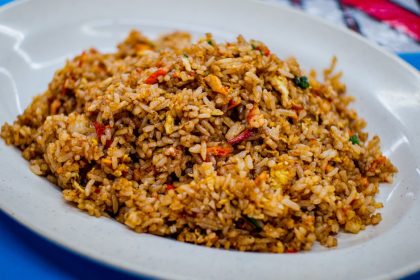 A plate of Fried Rice from Fatty Fong