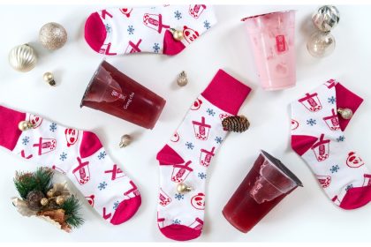 Foodpanda X Gong Cha's Limited Edition Socks And Bubble Teas