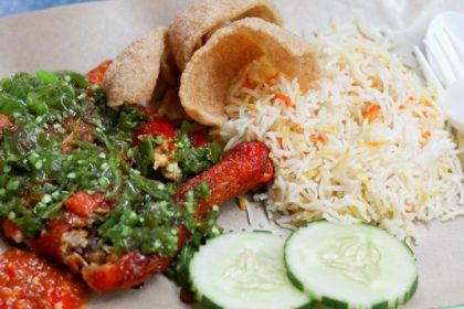 Green Chilli Chicken Rice 4