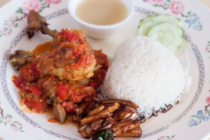 indonesian ayam bakar changi village