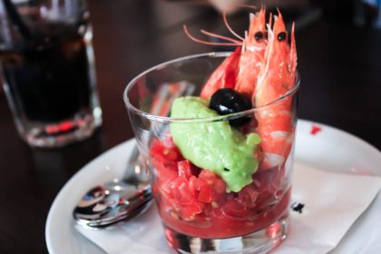 Hippopotamus - Avocado shrimp