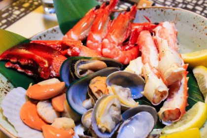 triple three - seafood platter