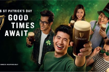 Image of people with guinness