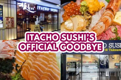 Itacho Sushi closes - Featured Image