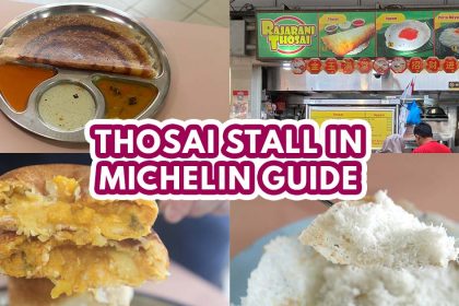 rajarani thosai newly in michelin guide- feature image