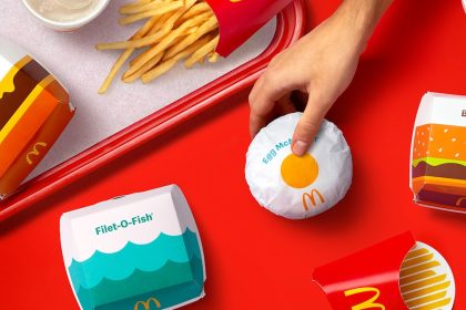 Picture of McDonald's new packaging
