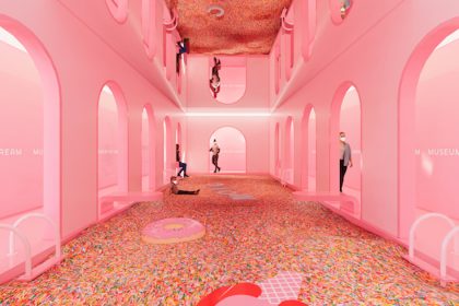 Artist Rendering Of The Sprinkle Pool At The Upcoming Museum Of Ice Cream Singapore