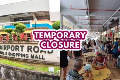 Old Airport Road Food Centre renovation - Featured Image