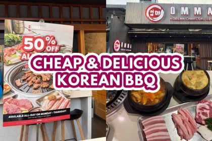 Omma Korean Charcoal BBQ deal - Featured Image
