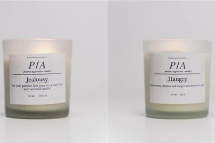 Collage of passive aggresive candlesPassive Aggressive Candles