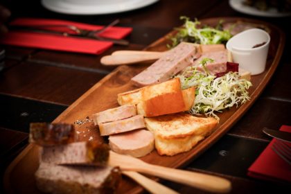 Shelter in the Woods - Pate en Croute, Pork Hat, Terrine, Burgundy Terrine