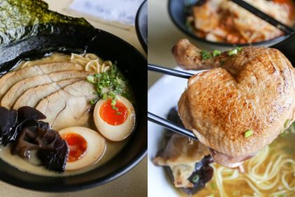 Photo of ramen and chicken