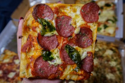 Slice Of Goldenroy Sourdough's Pizza