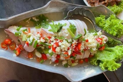 Steamed Squid From Khao Hom